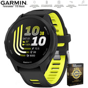 Garmin Forerunner 170 Music Black/Amp Yellow with 26 Month Protection
