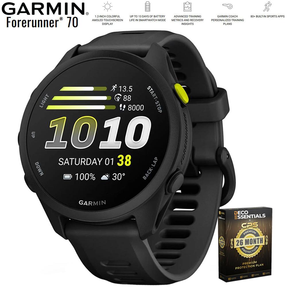 Garmin Forerunner 70 Black with 26 Month Protection