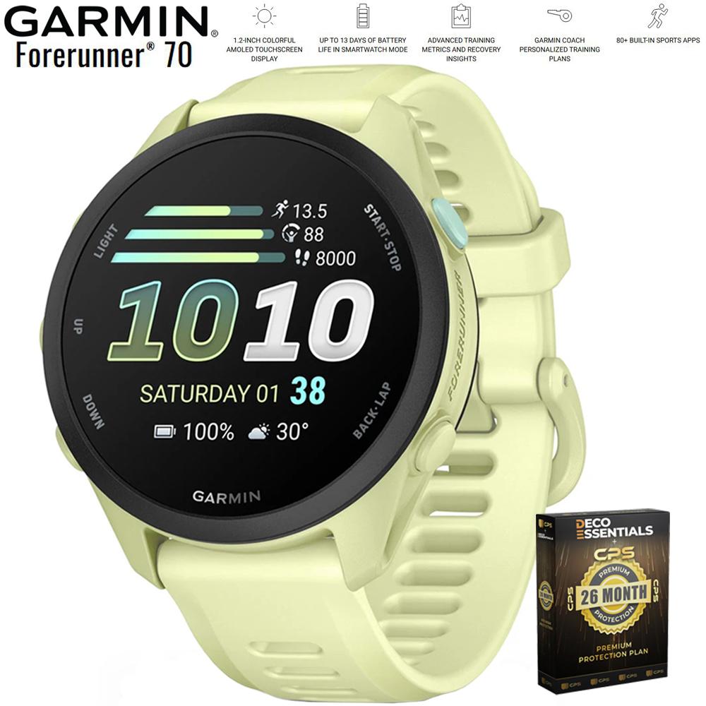 Garmin Forerunner 70 Citron with 26 Month Protection