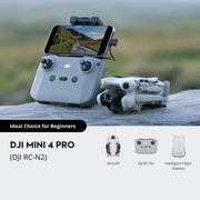 DJI Mini 4 Pro 4K HDR Folding Drone with RC-N2 Remote Kit  DJI Certified Refurbished