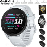 Garmin Forerunner 70 Whitestone with 26 Month Protection Bundle