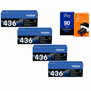 Brother Super High-yield Toner Cartridge, approx. 6,500 pages 4-Pack + Printer eBook