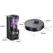 Eureka Robot Vacuum with Bagless Self Emptying Station, Robotic Vacuum Cleaner