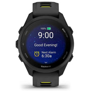 Garmin Forerunner 170 Black/Amp Yellow with Nylon Elastic Band Bundle