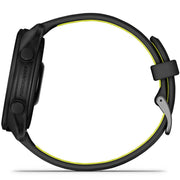 Garmin Forerunner 170 Black/Amp Yellow with Nylon Elastic Band Bundle
