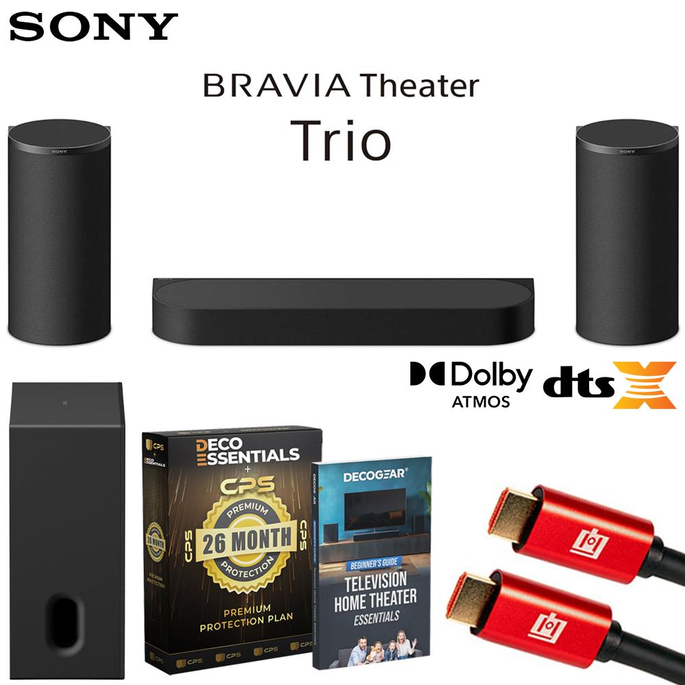 Sony BRAVIA Theater Trio, Three-Unit System w/ BRAVIA Theater Sub 8 Bundle