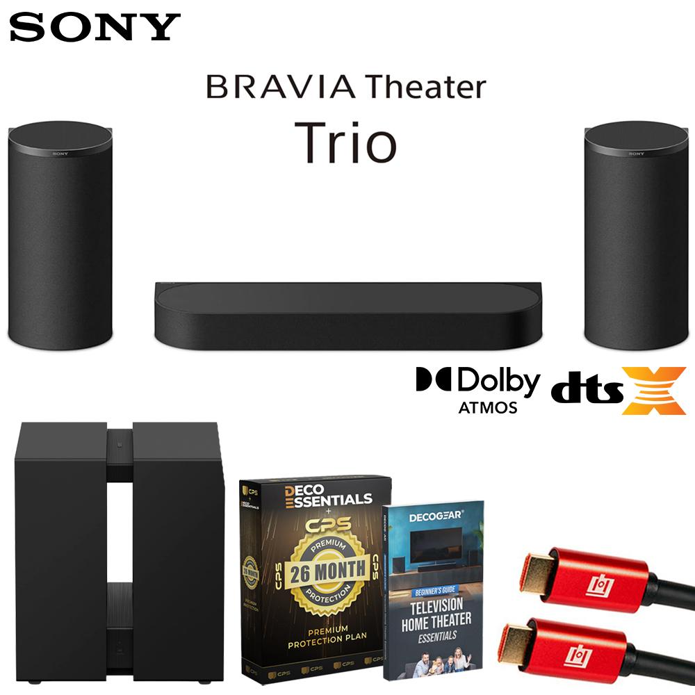 Sony BRAVIA Theater Trio, Three-Unit System w/ BRAVIA Theater Sub 9 Bundle