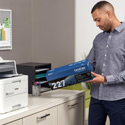 Brother High Yield Toner Cartridge 4-Pack CMYK with Deco Gear Print Guide