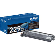 Brother Genuine High Yield Toner Cartridge Black 2 Pack + Deco Gear Print Guide