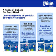 Brother Genuine High Yield Color Ink 6 Cartridges CMY with Deco Gear Print Guide
