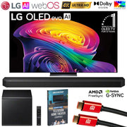LG 77" OLED evo AI C6H 4K webOS TV (2026) w/ HWQ800H Soundbar System Bundle