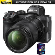 Nikon Z5 Full Frame Mirrorless Camera+24-200mm F4-6.3 VR Lens + 3 Year Warranty