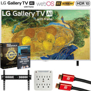 LG 55" Gallery TV with Frame LX7B Mini LED 4K TV 2026 w/ 26 Month Protection Bundle