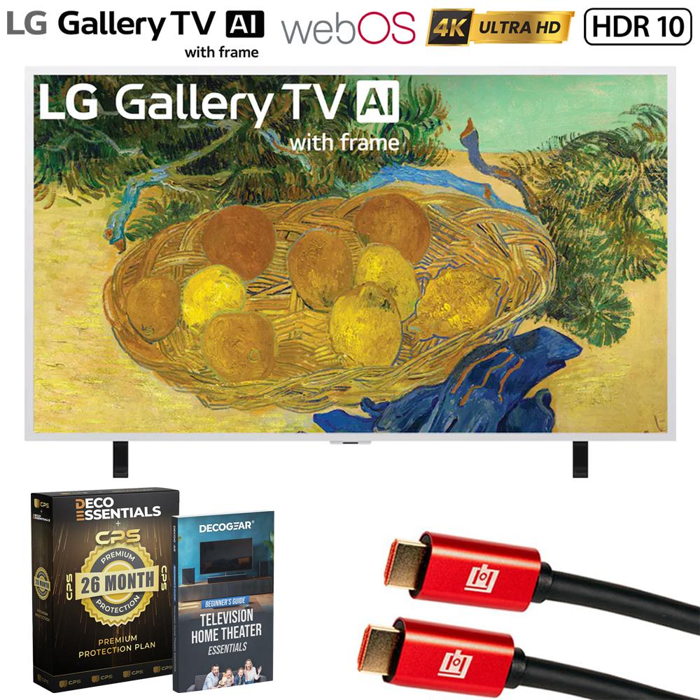 LG 55" Gallery TV with Frame LX7B Mini LED 4K TV 2026 w/ 26 Month Protection Bundle