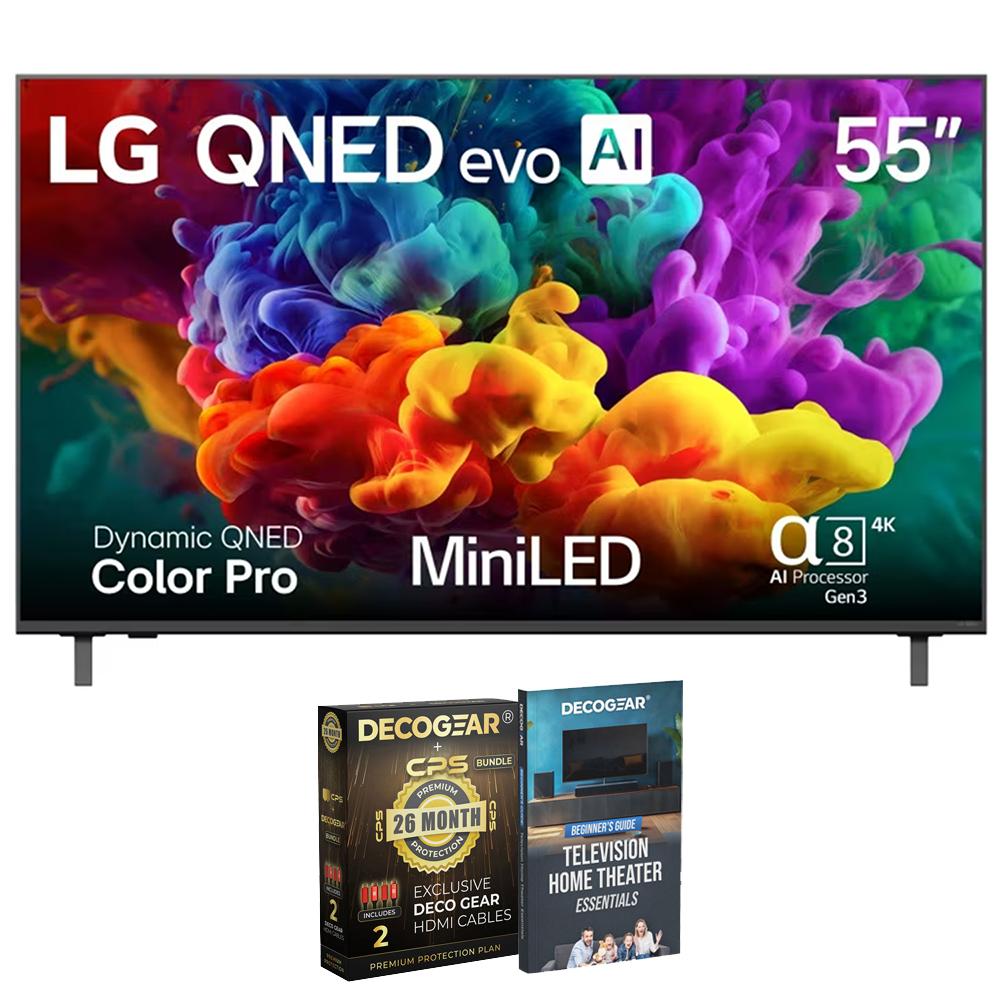 LG 65" QNED evo AI QNED84B Mini LED 4K Smart TV + 26 Month Protection Bundle