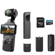 DJI Osmo Pocket 3 Capture More Combo 4K Handheld 3-Axis Gimbal Stabilization Bundle