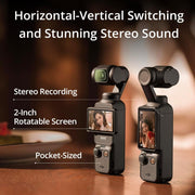 DJI Osmo Pocket 3 Capture More Combo 4K Handheld 3-Axis Gimbal Stabilization Bundle
