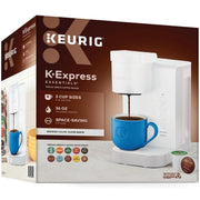 Keurig K-Express Essentials Single-Serve K-Cup Pod Coffee Maker (Cloud White)