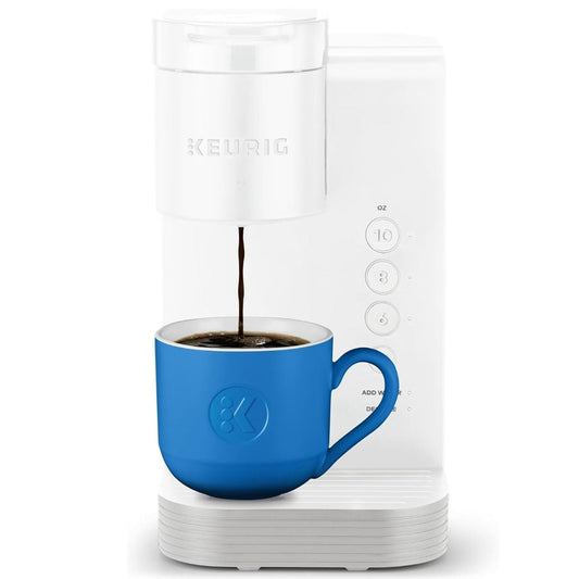Keurig K-Express Essentials Single-Serve K-Cup Pod Coffee Maker (Cloud White)