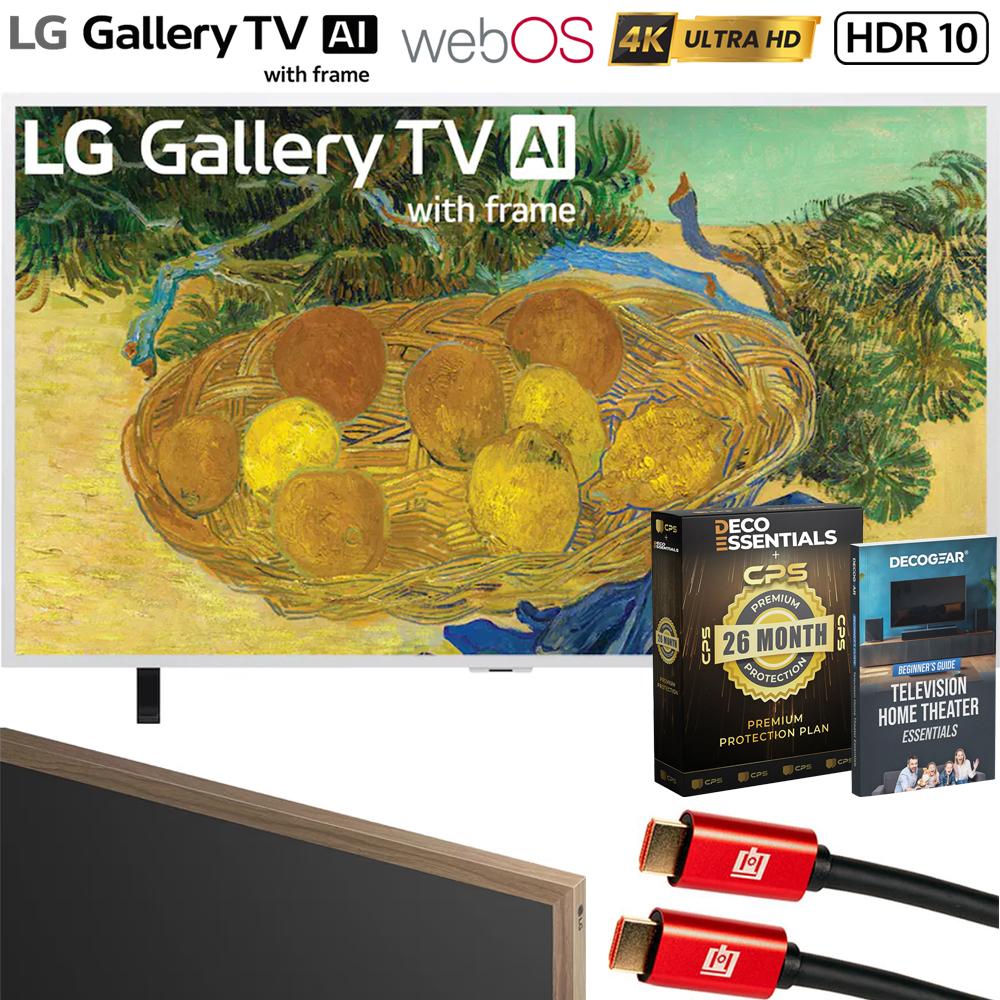 LG 65" Gallery TV LX7B Mini LED 4K TV 2026 + Wood Frame + 26 Month Warranty Bundle
