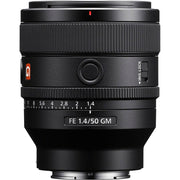 Sony FE 50mm f/1.4 GM Lens Full-Frame G Master Lens (Sony E) + 64GB Software Bundle