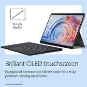 Microsoft Surface Pro 13" OLED Snapdragon X2 Elite 12 core, 16GB RAM 1TB SSD, Black
