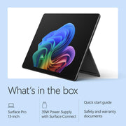 Microsoft Surface Pro 13" Snapdragon X2 Plus (10 core), 16GB RAM 512GB SSD, Black