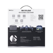 Vivitar SkyFlow GPS Foldable 4K UHD Video Drone (DRCSCX2)