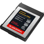 SanDisk Extreme PRO CFexpress 4.0 Type B Memory Card - 256GB (Up to 3700MB/s)