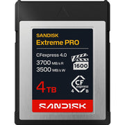SanDisk Extreme PRO CFexpress 4.0 Type B Memory Card - 4TB (Up to 3700MB/s)