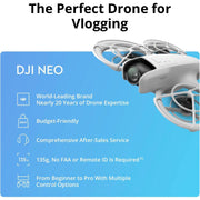 DJI Neo Three-Battery Combo, Mini Drone 4K UHD Camera - CP.FP.00000218.01