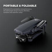 Vivitar SkyFlow GPS Foldable 4K UHD Video Drone with Sandisk 128GB Card Bundle