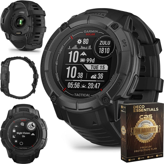 Garmin Instinct 2X Solar GPS Smartwatch Tactical Edition Black + 2 Year Warranty