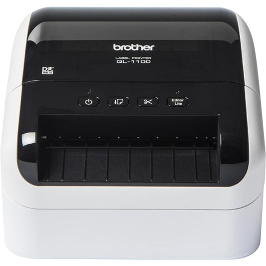 Brother QL-1100 Wide Format Monochrome Professional Label Printer