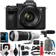 Sony a7 V Full-Frame Mirrorless Camera (28-70mm + 100-400mm) Dual Lens Bundle