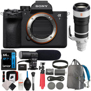 Sony a7 V Full-Frame Mirrorless Camera Body + 100-400mm Lens Accessory Bundle
