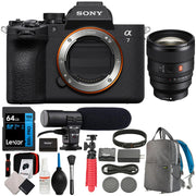 Sony a7 V Full-Frame Mirrorless Camera Body Only + 85mm Lens Accessory Bundle
