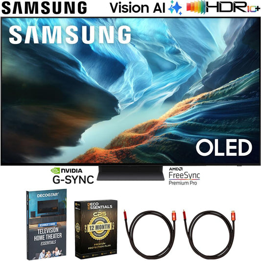 Samsung 55 inch S90H OLED 4K UHD AI Smart TV 2026 with 1 Year Protection Bundle