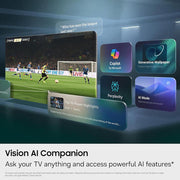 Samsung 43" Mini LED M70H 4K Vision AI TV, Titan Black (2026) w/ 1 YR Warranty Bundle