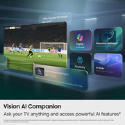 Samsung 50" Mini LED M70H 4K Vision AI TV, Titan Black (2026) w/ 1 YR Warranty Bundle