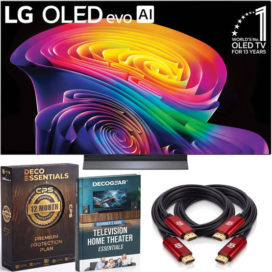 LG 42 inch OLED evo AI C6 4K Smart webOS TV (2026) w/ 1 YR Warranty Bundle