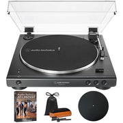 Audio-Technica Fully Automatic Turntable with Bluetooth, USB w/ Deco Gear Turntable Guide