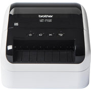 Brother QL-1100 Wide Format Monochrome Label Printer w/ Deco Essentials Guide Bundle