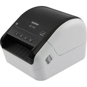Brother QL-1100 Wide Format Monochrome Label Printer w/ Deco Essentials Guide Bundle