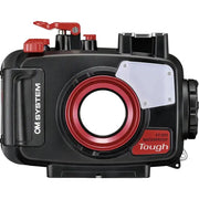 OM SYSTEM Olympus Tough TG-7 12MP 4K Underwater Digital Camera, Black w/ Snorkeling Kit