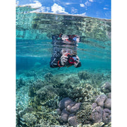 OM SYSTEM Olympus Tough TG-7 12MP 4K Underwater Digital Camera, Red w/ Snorkeling Kit