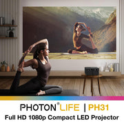 Optoma Photon Life PH31 1080p Full HD LED Compact Portable Projector