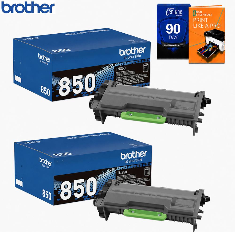 Brother High Yield Toner 2 Pack with Deco Gear Print Like a Pro Guide