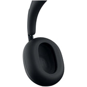 Sony 1000X THE COLLEXION Wireless Headphones, Black / Deco Essentials Wood Stand