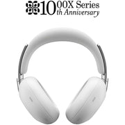 Sony 1000X THE COLLEXION Wireless Headphones, Platinum / Deco Essentials Wood Stand